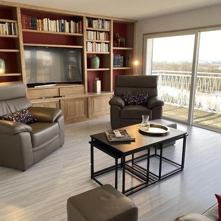 Appartement Panoramique Au Centre De Moulins Avec Terrasse, 2 Chambres, Et Equipements Modernes - Fr-1-489-412 Kültér fotó
