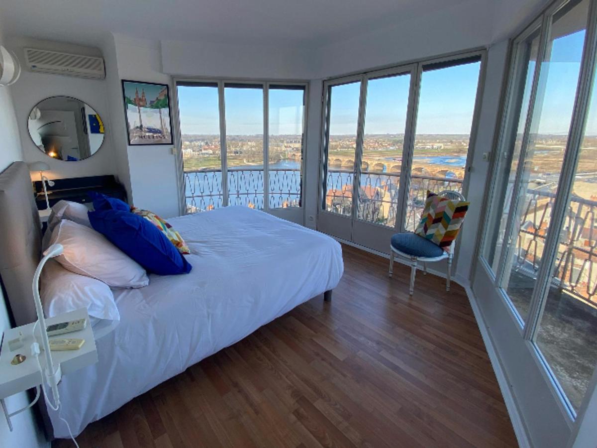 Appartement Panoramique Au Centre De Moulins Avec Terrasse, 2 Chambres, Et Equipements Modernes - Fr-1-489-412 Kültér fotó