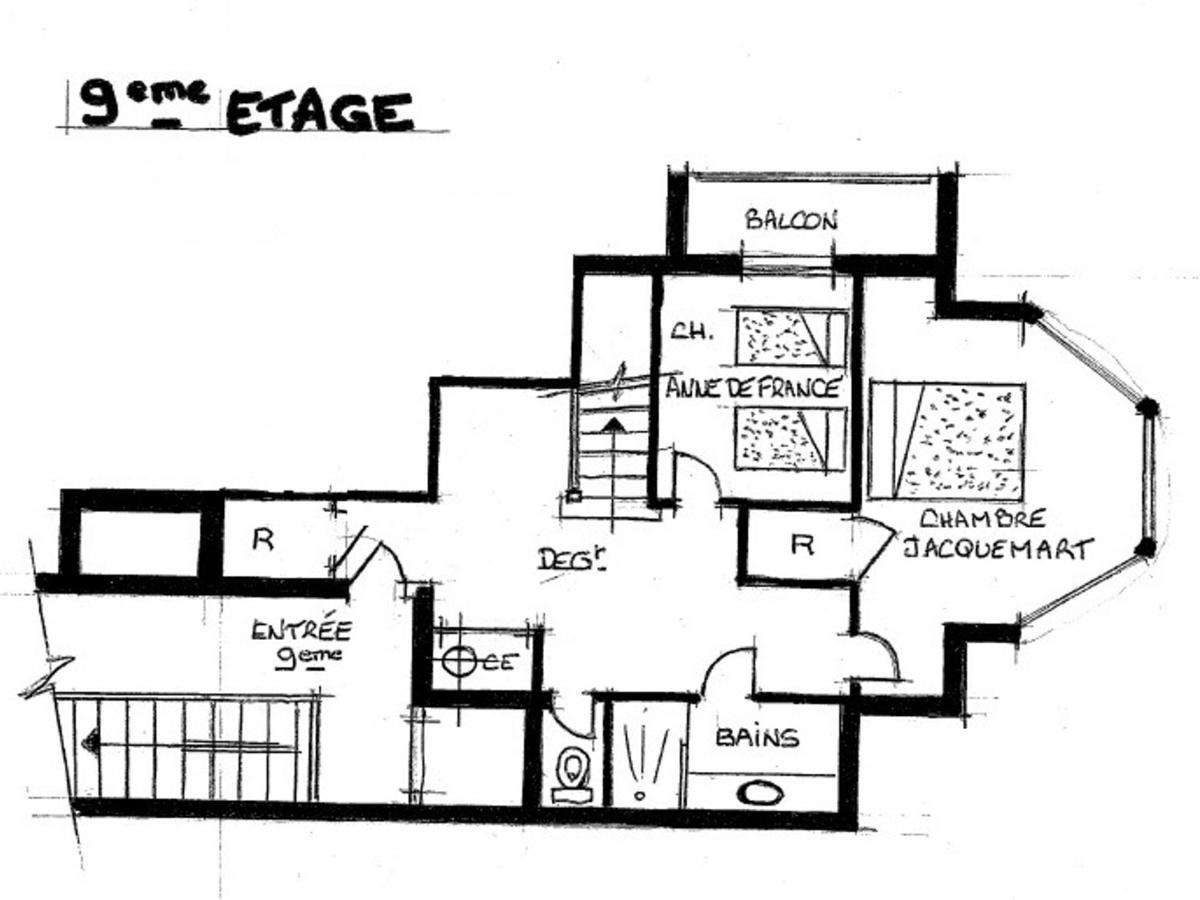 Appartement Panoramique Au Centre De Moulins Avec Terrasse, 2 Chambres, Et Equipements Modernes - Fr-1-489-412 Kültér fotó